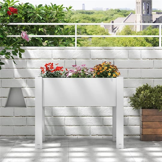 Costway 14gal. Raised Garden Bed with Water Level Indicator & Drainage Hole